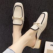 Beige Premium Soft Leather Shoe - 1