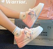 Chunky Sneakers Women Platform Shoes New Gradient Colour Breathable Sports Shoes 2022 Running White Shoes Basket Femme - 1