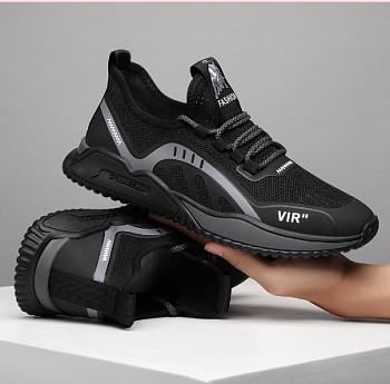 Lace-up sports men's sneakers