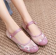 Canvas Shoes Soft Sole Embroidered Pattern - 6