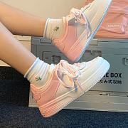 Chunky Sneakers Women Platform Shoes New Gradient Colour Breathable Sports Shoes 2022 Running White Shoes Basket Femme - 4