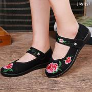 Soft Cloth Doll Shoes Round Toe Folk Patterns Summer 2023 Women's Fashion - 6