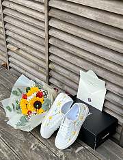 Chang'e Flower Embroidered Canvas Sneakers SK002 ZOE - 5