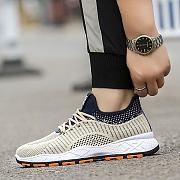 Fashionable men's shoes, Men's breathable running sports shoes - 2