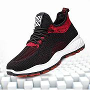 Fashionable men's shoes, Men's breathable running sports shoes - 3