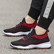 Fashionable men's shoes, Men's breathable running sports shoes - 4