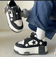 High Top Black White Star Sneaker 2023 - 6