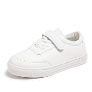 Korean style soft sole white sneakers for kids - 5