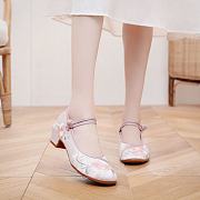 Retro Embroidered Doll Shoes for Women#Spring Fashion Flat Loafers - 2