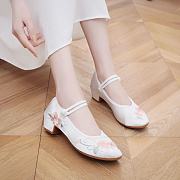 Retro Embroidered Doll Shoes for Women#Spring Fashion Flat Loafers - 4