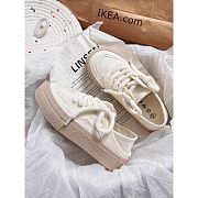 Simple women's sneakers with Jine rope canvas - 3