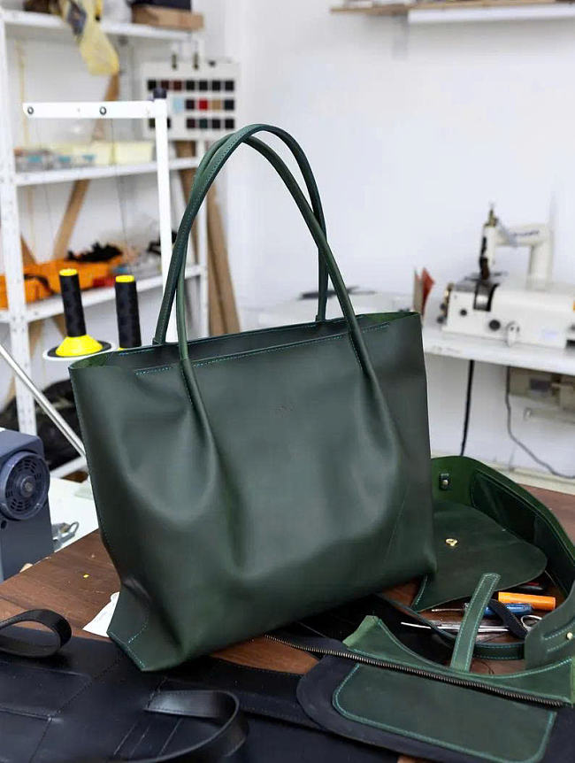 Green Tote Bag - 1
