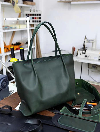 Green Tote Bag