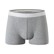 3 men's boxer briefs (white/black/gray) - 2